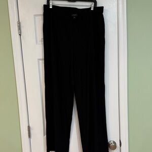 JJill, wearever, Classic Black Women's Trousers full leg
